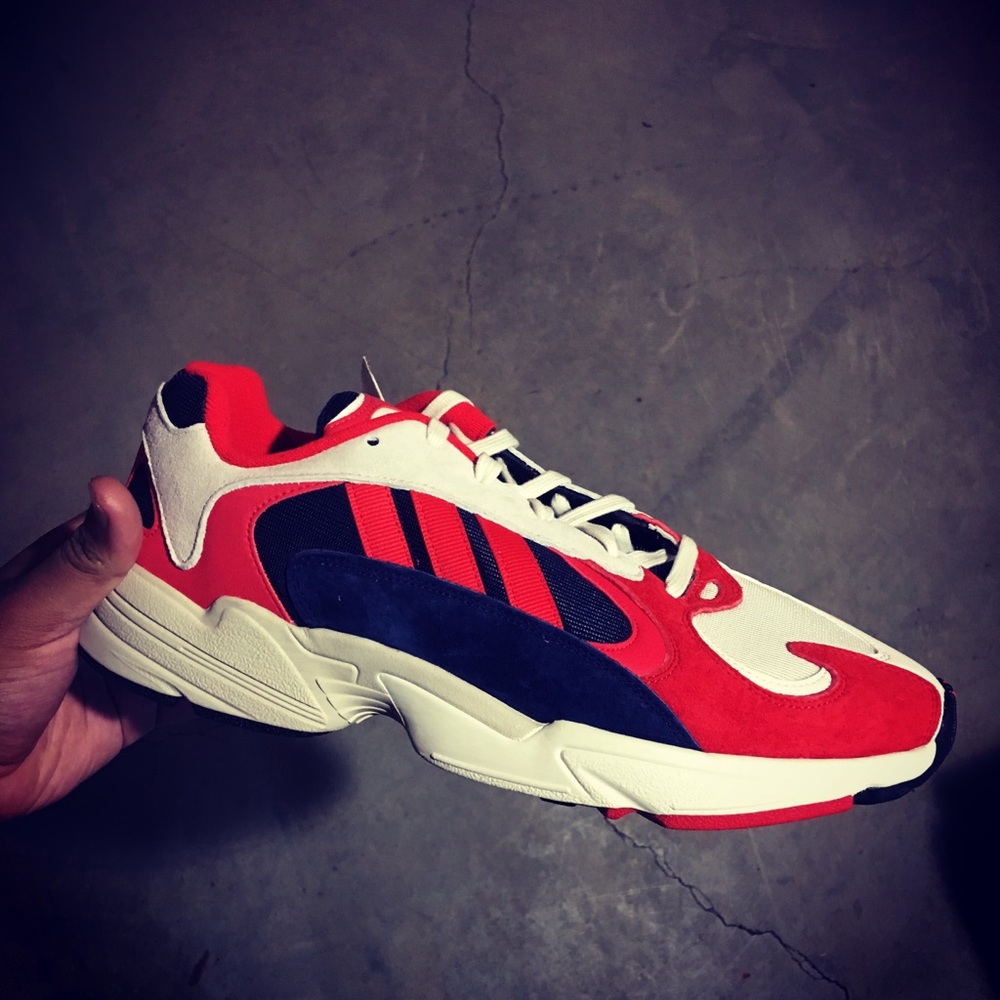 adidas Yung-1 Collegiate Navy - Size US 12.5